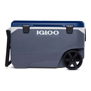 IGLOO Ice Cooler Box Latitude 90 Quarts (85 Ltr) with Rollers IGLOO Ice Cooler Box Latitude 90 Quarts (85 Ltr) with Rollers