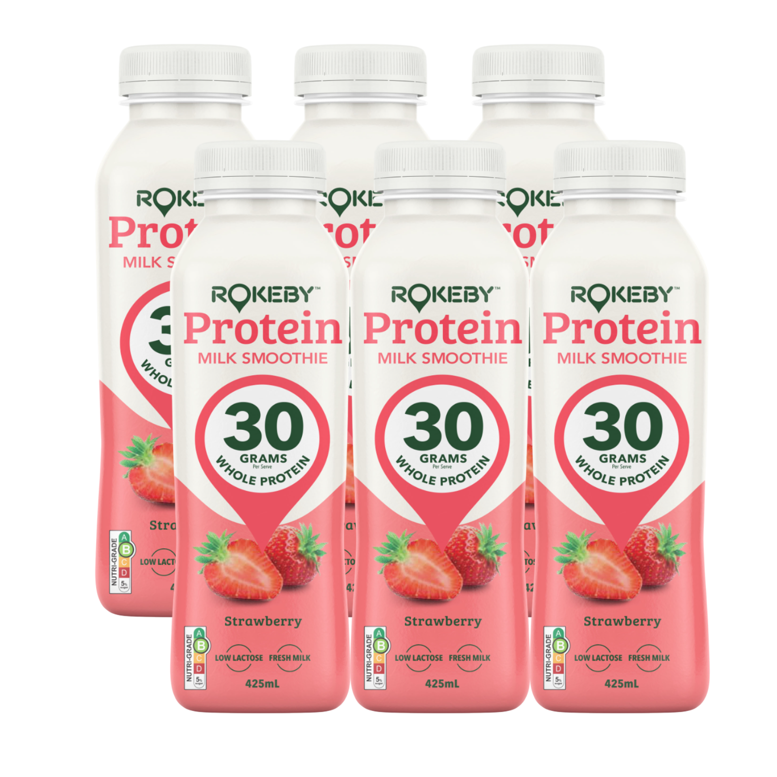 Rokeby Farms Protein Smoothie - Strawberry
