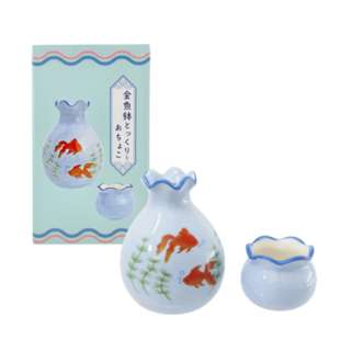 Goldfish Bowl Tokkuri & Ochoko Set Sakeware Lovers Gift Set Goldfish Bowl Tokkuri & Ochoko Set Sakeware Lovers Gift Set