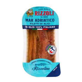 Rizzoli Anchovy Fillets From the Adriatic Sea in Oil Rizzoli Anchovy Fillets From the Adriatic Sea in Oil