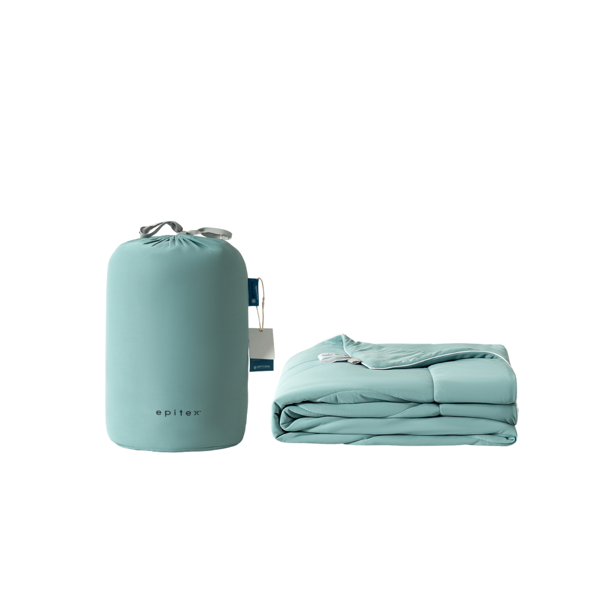 Epitex Softicool Icecool Queen Blanket - Lake Blue