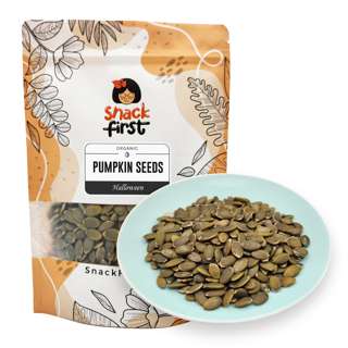 SnackFirst Organic Pumpkin Seeds - Healthy, Natural Snacks