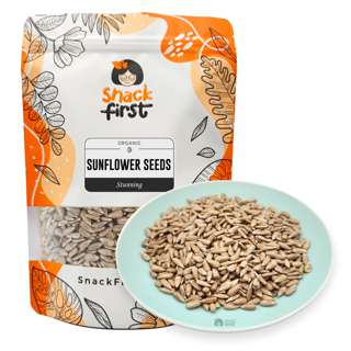 SnackFirst Organic Sunflower Seeds - Healthy, Natural Snacks