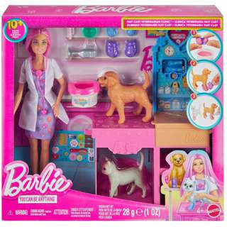 Barbie Career Pet Vet Playset