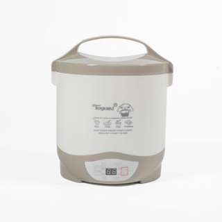Toyomi 0.6L Mini Rice Cooker with Stainless Steel Pot RC 616