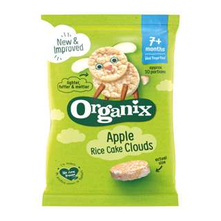 Organix Rice Cake Clouds - Apple