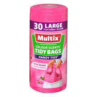 Multix Large Kitchen Tidy Bags - Rose Scent (MT0016) Multix Large Kitchen Tidy Bags - Rose Scent (MT0016)