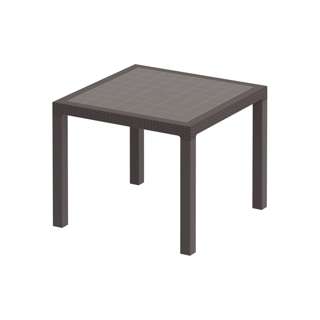 Duramax Cedarattan 4-Seater Table - Brown