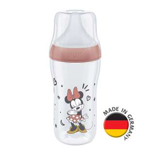 NUK Perfect Match Bottle with Soft Silicone Teat - Minnie