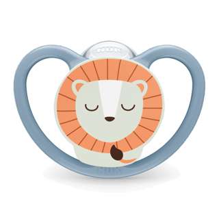 NUK Space Night Soother Pacifier - Lion (18-36 Months)