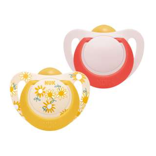 NUK Star Day Latex Soother Pacifier - Flower (18-36 Months)
