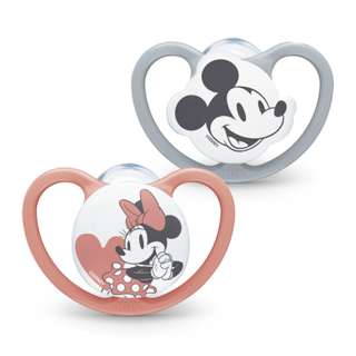 NUK Space Disney Soother Pacifier - Minnie Mouse (0-6 Months)