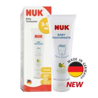 NUK Baby Toothpaste - Apple, Banana