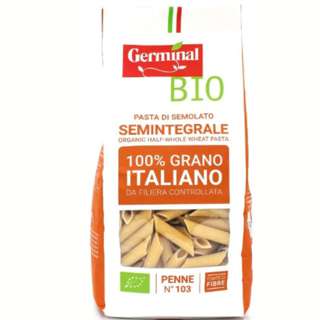 Organic Half-Whole Wheat Pasta - Penne Organic Half-Whole Wheat Pasta - Penne