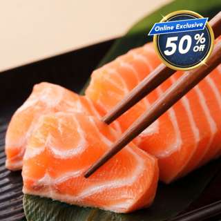 Seafood Boy Salmon Sashimi Slice (Ready-To-Eat) - Frozen