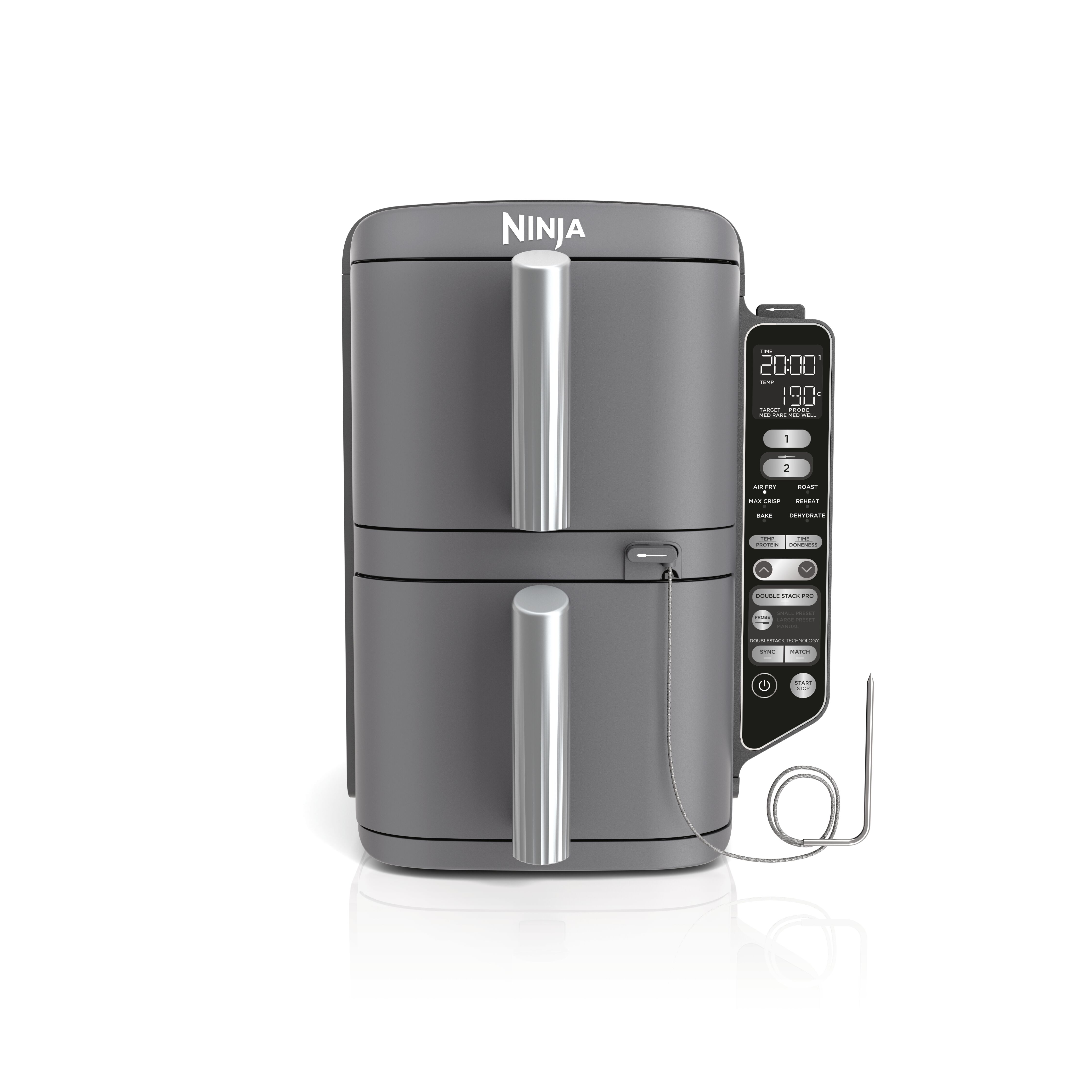 Ninja Double Stack Air Fryer with Probe SL451 | NTUC FairPrice