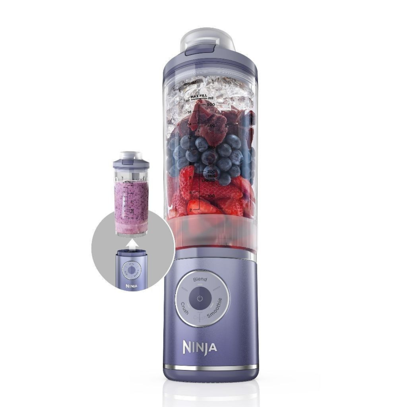 Ninja Blast Max Portable Blender 650ml - Lavender (BC251) Ninja Blast Max Portable Blender 650ml - Lavender (BC251)