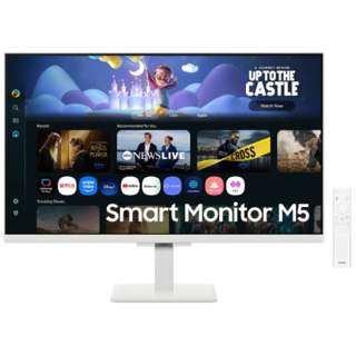Samsung 32” Smart M5 M50F FHD Monitor White