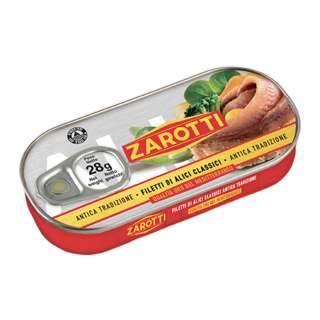 Zarotti Anchovies Fillets In Olive Oil Zarotti Anchovies Fillets In Olive Oil