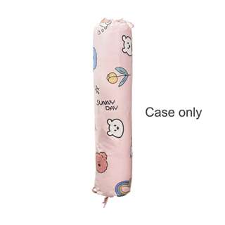 Sweet Home Cotton Bolster Case M size - Pink Bear Sweet Home Cotton Bolster Case M size - Pink Bear