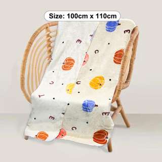 Sweet Home Cartoon Coral Fleece Blanket Baby Size-MiMi