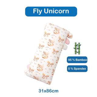 HOMIE Ultra Soft Bamboo Pillow - Fly Unicorn (XL)