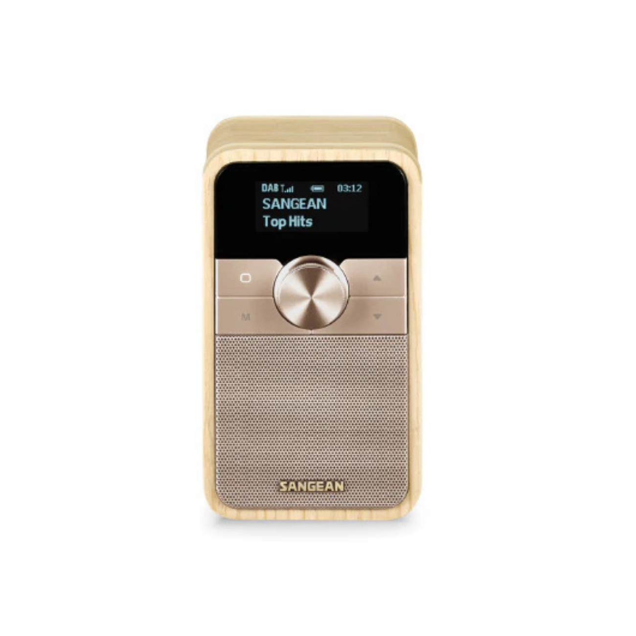 Sangean Wooden Cabinet Radio - Dark Cherry (WR-7 ) | NTUC FairPrice