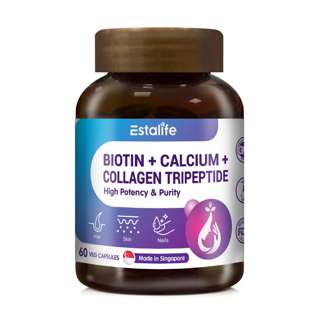 Estalife Biotin + Calcium + Collagen Tripeptides