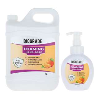 Biograde Foaming Hand Soap Bundle - Orange Biograde Foaming Hand Soap Bundle - Orange