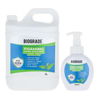 Biograde Foaming Hand Sanitizer Bundle