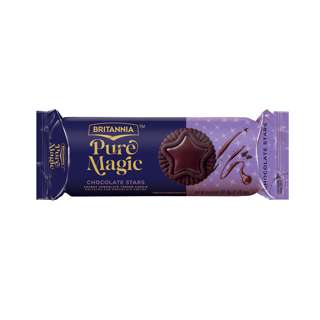 Britannia Pure Magic Cookie - Chocolate Stars Britannia Pure Magic Cookie - Chocolate Stars