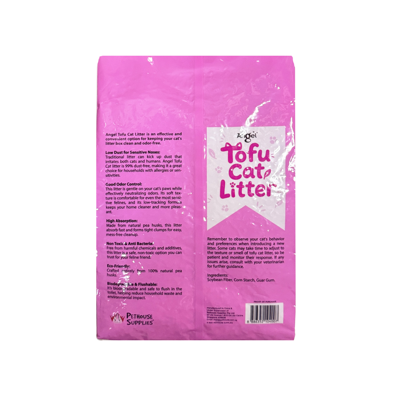 Seedo Broken Tofu Cat Litter Sakura | NTUC FairPrice