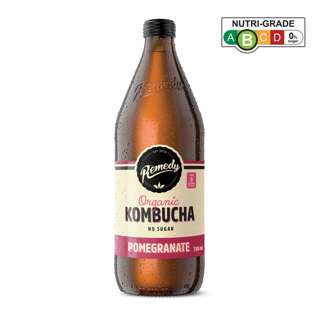 Remedy Organic Kombucha - Pomegranate Remedy Organic Kombucha - Pomegranate