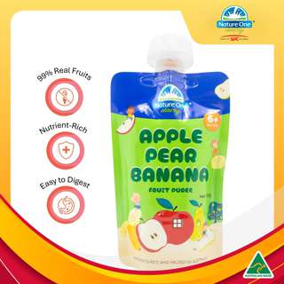 Nature One Dairy Fruit Puree - Apple, Pear, Banana