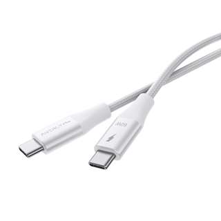 Airbot CTC60 Charging Cable 60W 1m Type-C To Type-C - White Airbot CTC60 Charging Cable 60W 1m Type-C To Type-C - White