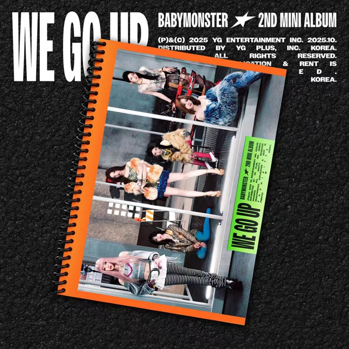 BABYMONSTER 2nd MINI ALBUM [WE GO UP] GO Ver. | NTUC FairPrice