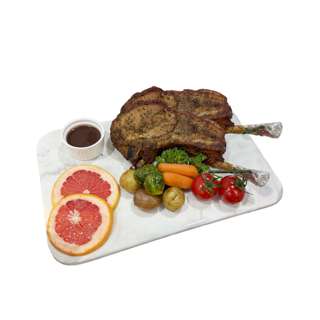 Kelly's Grilled Tomahawk Pork Chop Kelly's Grilled Tomahawk Pork Chop