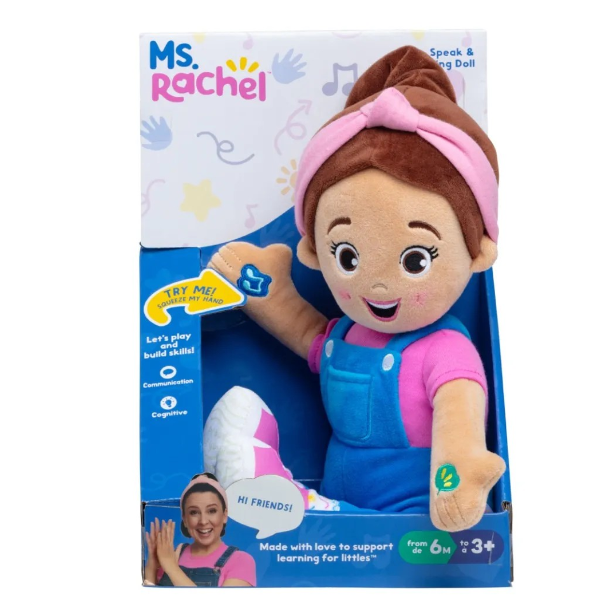 Ms Rachel Speak N Sing Doll Ms Rachel Speak N Sing Doll