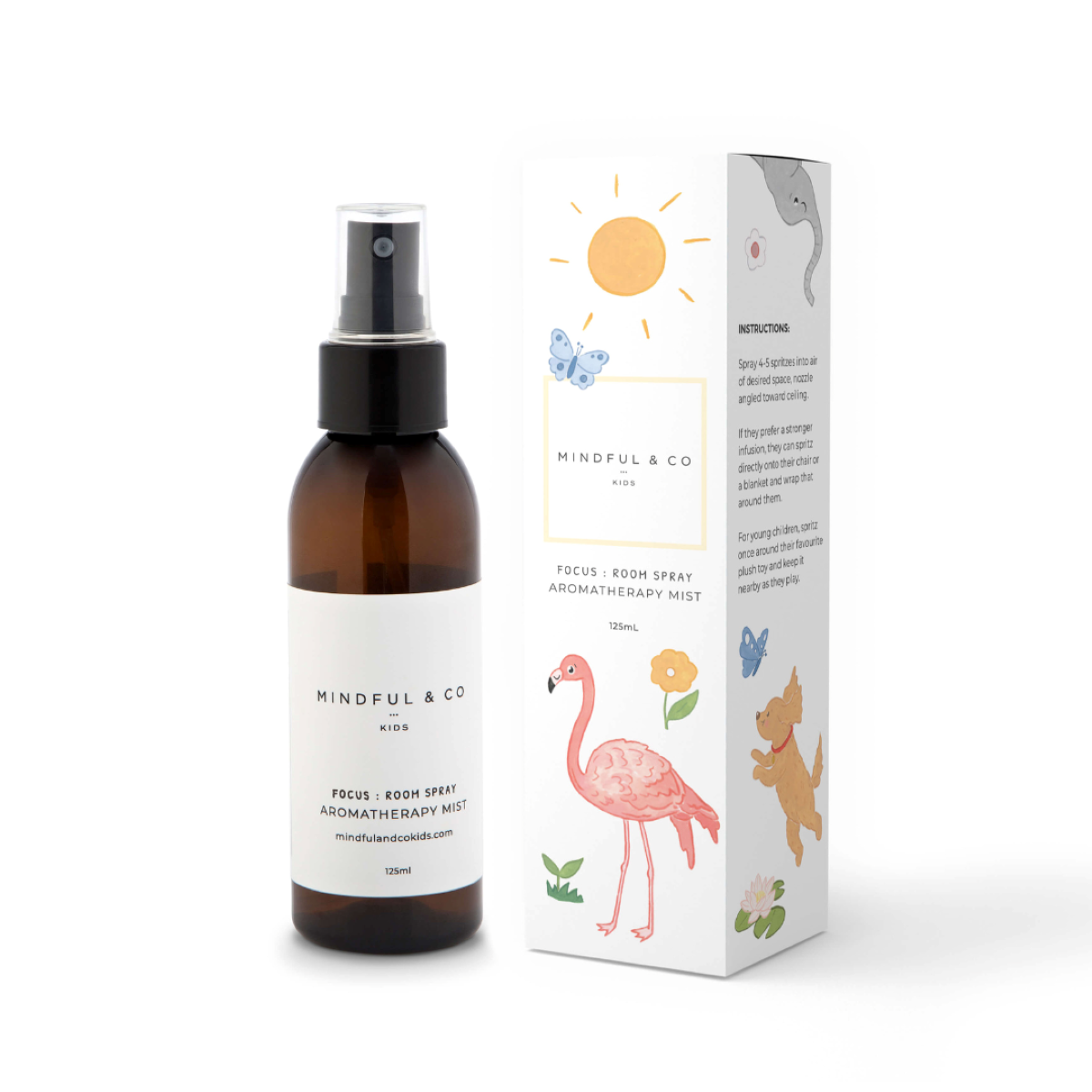 Mindful & Co. Kids Aromatherapy Spray - Focus