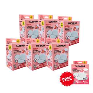 Sunmum Nursing Breast Pads (Bundle of 6 + 1 Free)