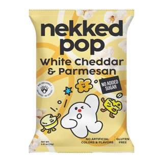 Nekked Popcorn - White Cheddar & Parmesan Nekked Popcorn - White Cheddar & Parmesan