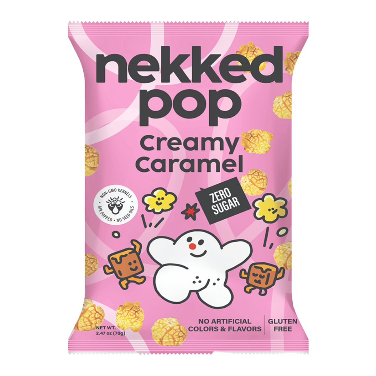 Nekked Popcorn - Creamy Caramel Nekked Popcorn - Creamy Caramel