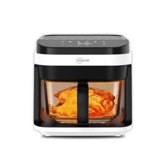 [Pre-order] Mayer 5.5L Digital Glass Air Fryer - White