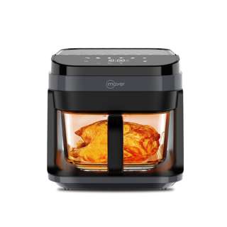 Mayer 5.5L Digital Glass Air Fryer MMGAF539D (Dark Grey)
