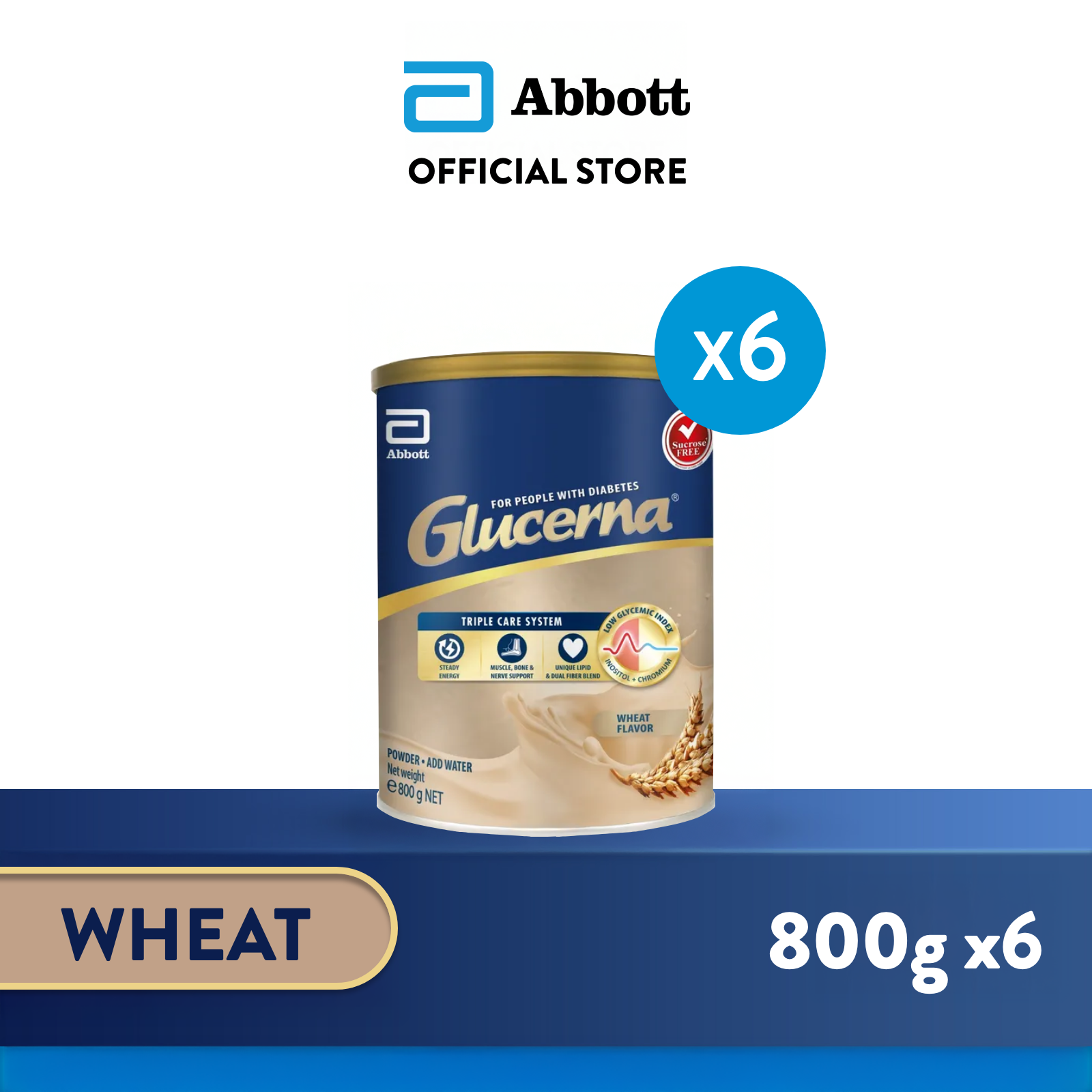 Glucerna Triple Care Powder Wheat Glucerna Triple Care Powder Wheat