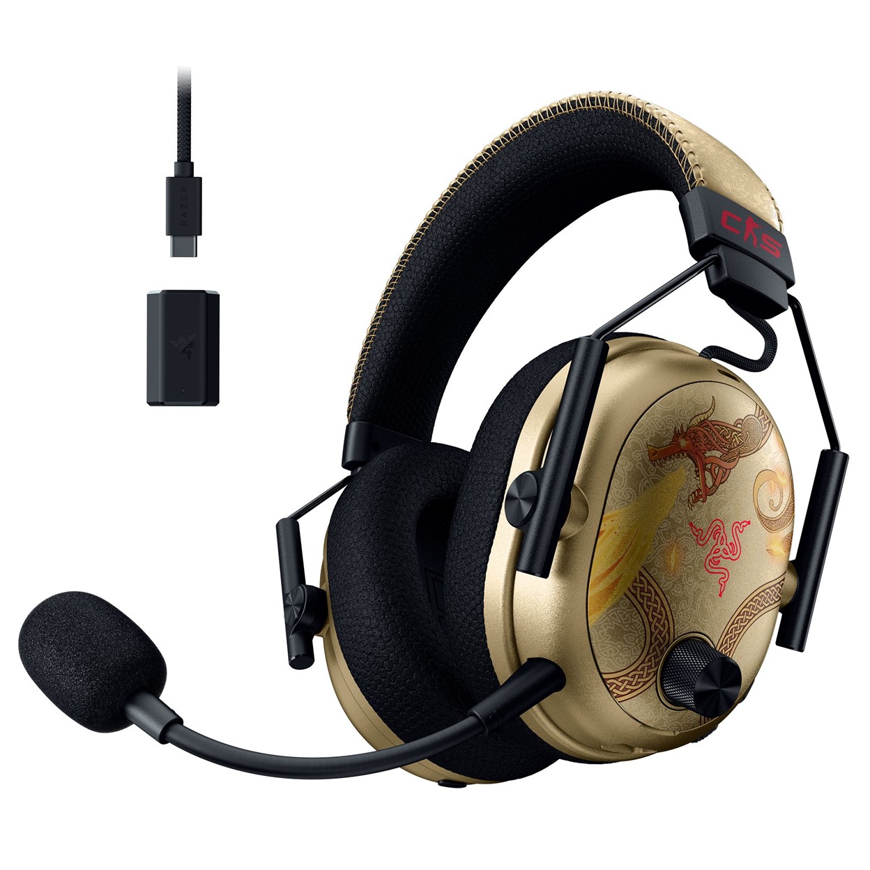 Razer BlackShark V3 Pro （美品） Razer BlackShark V3 Pro Wireless Gaming Headset – ANC, THX Audio