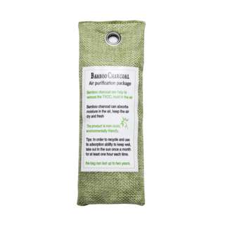 Green charcoal bag