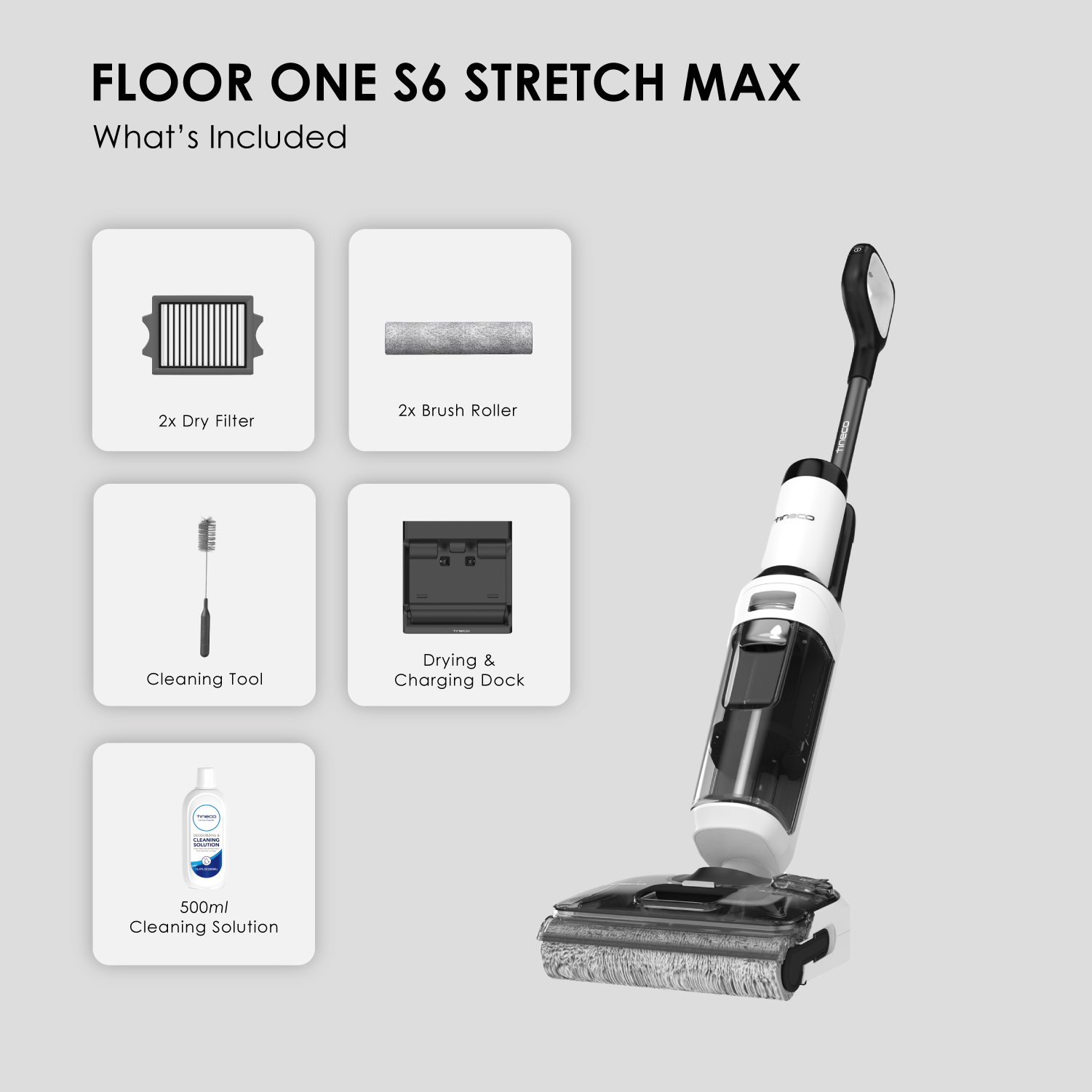Tineco Floor One Switch S6 Powerkit Smart Floor Washer | NTUC