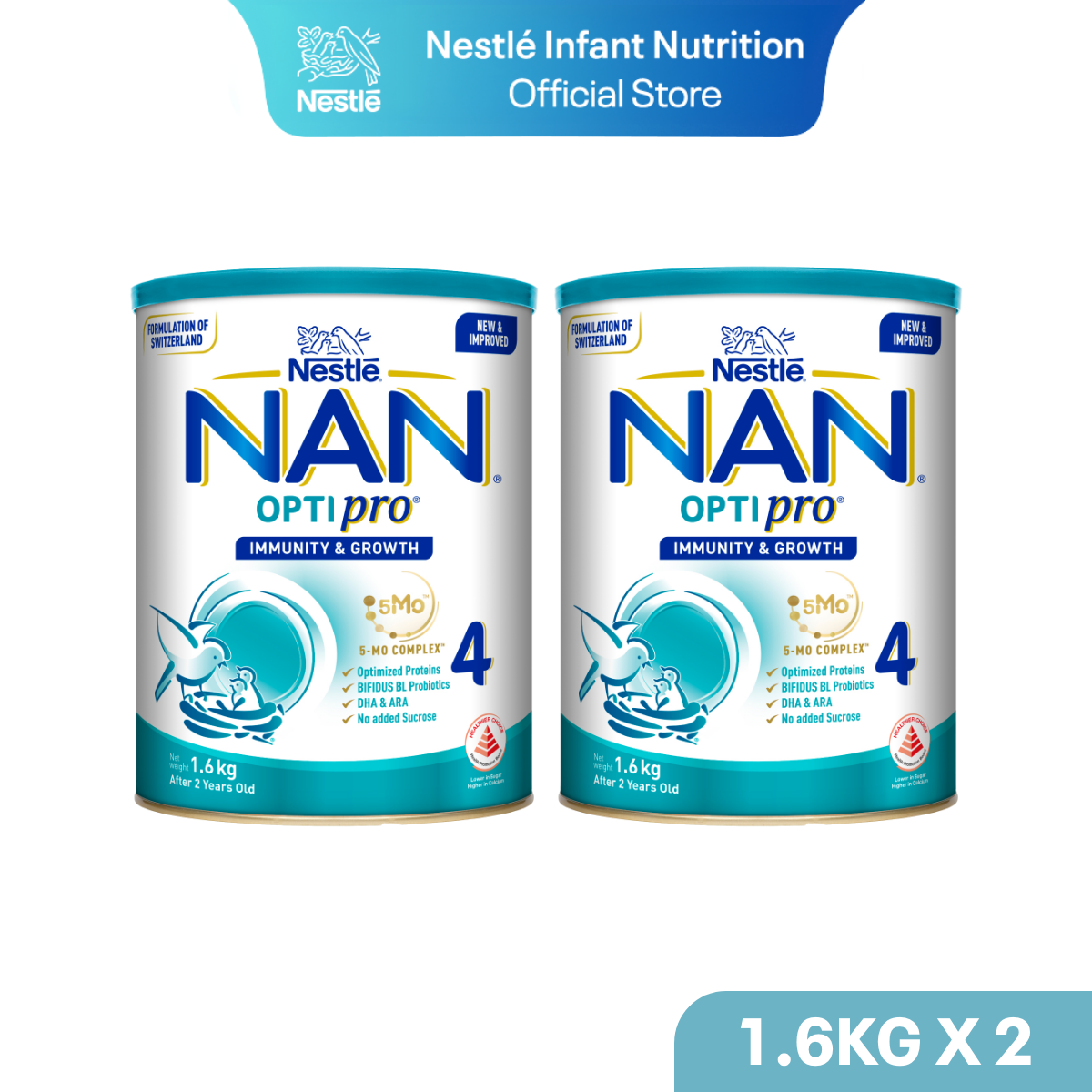 Nestle NAN Optipro Milk Formula - Stage 4 Nestle NAN Optipro Milk Formula - Stage 4