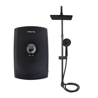 Mistral Instant Shower Heater MSH99 - Matte Black